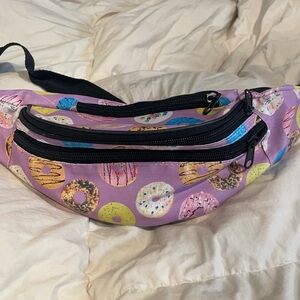 Donut Print Fanny Pack